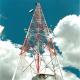 Self Supporting Steel Lattice Telecom Antenna Tower 1.0kN/sqm Wind Load
