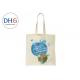 Custom Printed Cotton Canvas Tote Bag , Promotional Canvas Bags Long Visible