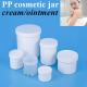 8oz 16oz 250ml 500ml White Black PP Cosmetic Plastic Jar for hair Body Butter