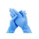 Medical Disposable Blue Nitrile Gloves Powder Free Safety Examination Gloves