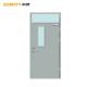 Gray Color Single Swing Steel Fire Exit Doors With Two Point Push Bar/ 120mins Fire Rating/ Max. Size 4' X 8'