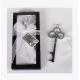 Promotioal Wedding Gift stainless steel bottle opener corkscrew stopper crown key shape