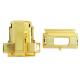 High Durability Coffin Parts American Style Max Lift 300kg With Gold Plating