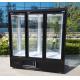 Three Doors Floral Display Cooler Air Cooling 2 To 8 Degree