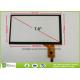 Industrial PCT / PCAP Multi Touch Screen Panel Thin Film to Glass Structure 7.0”