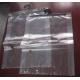 Plastic Clear Grip Seal Colthes Packaging Pouch With Hanger / Sliding Zipper