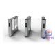 Fingerprint Fully Automatic Swing Turnstile Barrier Crowd Entrance For Airports