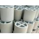 High Purity Ceramic Random Packing 13% ~23% Alumina Content For Industrial , Cross-Partition Ring