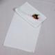 Luxury Jacquard White Cotton Hand Towels