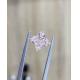 Fancy Cut Flower Shape Lab Grown Baby Pink Diamonds IGI Certified VVS Clarity