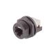 RJ45 IP67 Waterproof Electrical Cable Connector 180 And 90 Degree Black Board Use