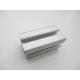 Silver T - Slot Industrial Aluminum Profile Framing System 5 10 12mm Core Hole