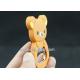 Soft pvc bear shape bottle opener cartoon animal anime figures promotional bottle opener custom