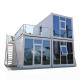 Simple Demountable Flat Pack Container House Light Steel Prefab Mobile House
