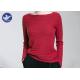 Boat Neck Womens Knit Pullover Sweater Square Knitting Pattern Clothing