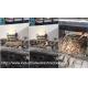 Heavy Duty 2 Shaft Shredder , Scrap Waste Wood Shredder Machine Low Noise