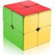 ABS Plastic Mini Magnetic Rubik'S Cube Mirror Reflective 2x2 Speed Cube Magnetic