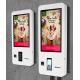 Safe Interactive Digital Signage Kiosk / Indoor Self Service Banking Kiosk