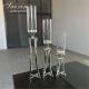 Wedding Centerpiece Candlestick Table Decoration Silver Metal Wedding Candle Holder