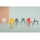 BAILI PP Fiber Stackable Training Room Chairs BIFMA SGS Certificated