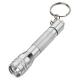 LED Metal / Plastic torch and flashlight keychain torch for Promotional gifts