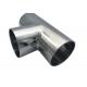 Carbon Steel 3000LBS Seamless Pipe Fittings Tee For Industrial Use