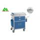 Mobile Medical Hospital Emergency Cart , Ward Room Equipment With Drawer
