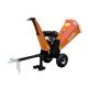 Chipping Tree Branch Gasoline Wood Chipper Timber Shredder 15HP Wood Chipper