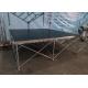 Aluminum Folding Movable Stage Platform with 18mm thickness Anti-slip Plywood
