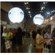 Carried Inflatable Back Pack Ball With Led Light For Trading Show