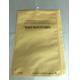 Matte Adhesive Seal Plastic Bags With Hook , Underwear Socks Pvc Plastic Bag