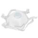 Adult Antibacterial Ffp3 Dust Mask 4 Ply With Soft Metal Nosepiece