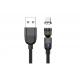QS MG7001 540 Degree Magnetic USB Data Cable