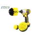 Durable Soft Bristle Drill Brush For Tile Cleaning , Stiffness Drill Bit Brush