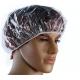 Customized Transparent Disposable Head Cap PE Best Shower Cap To Keep Hair Dry