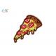 Lipstick And Pizza Stock Embroidered Patches Polyester Material Custom Shirt Patches