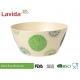 Large Disposable Biodegradable Natural Bamboo fibre Bowl Round Shape Melamine Soup Serving bowl Plastic Soup bowl