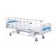 Metal Hospital Patient Care Bed Multifunction 3 Crank Manual Hospital Bed
