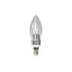 LED Candle Bulb, 3W, 3000K/4000K/6500K, 180 Degree Beam Angle, E14, 50,000 hours SUPER LONG LIFE