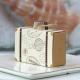Sweety Food Container Paper Box 7.5g Kraft Paper Suitcase Gift Box