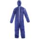 Anti - Static Blue Breathable Disposable Safety SMS Protective Coverall Suit