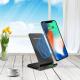 ABS+PC Phone holder 10W/7.5W/5W Fast Charging wireless Charger with double Coil
