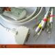 Fukuda Denshi Ecg Cords CP-104L Patient Monitor Cable Din 3.0