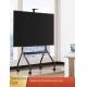 86 Inch OLED Rolling TV Cabinet Stand Mobile Heavy Duty TV Trolley Cart With Wheels