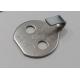 Stainless Steel 7/8 Diameter Lacing Hook Washers With Two Holes