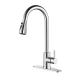 Instant Boiling Water Tap Pull Out Kitchen Sink Faucet with Single Hole Installation