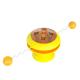 Wholesale Pet Cat Toys Catnip Spinning Ball Toy Turntable Bite Resistant Toy Ball Interactive Cat Rod Wire Cat Supplies