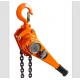 Anti Rust Construction Chain Lever Hoist 1.5 Ton With Drop Forged Hooks