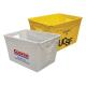 Durable PP Corrugated Plastic Box Mail Tote Lightweight Customized