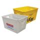 Rigid Customized Lightweight PP Mail Tote Corrugated Plastic Postal  Boxes Bins